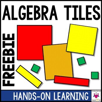 Preview of Algebra Tiles Printable FREE