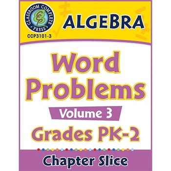 Preview of Algebra: Word Problems Vol. 3 Gr. PK-2