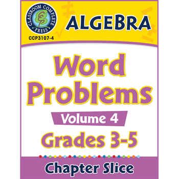 Preview of Algebra: Word Problems Vol. 4 Gr. 3-5