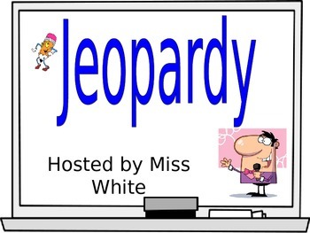 Preview of Algebra and Expressions Jeopardy Review