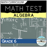 Algebraic Equations & Inequalities Unit Test Grade 6 ONTAR