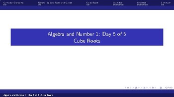 Preview of Algebraic Cube Roots (Math 10C AN1 Part 5 of 5)