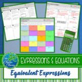 Equivalent Expressions Practice Worksheets
