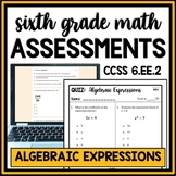 Translating & Identifying Parts of an Algebraic Expression