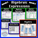 Algebraic Expressions Graphic Organizers and Activity Bundle
