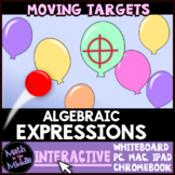 Algebraic Expressions Math Review Game - Digital Moving Ta