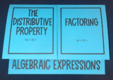 Algebraic Expressions The Distributive Property and Factor