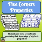 Algebraic Properties Commutative Property Middle School Ma