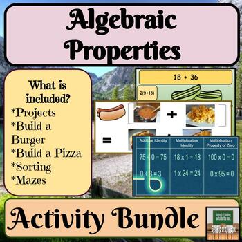 Preview of Algebraic Properties Distributive Property Commutative Property