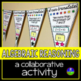 Algebraic Reasoning Math Pennant Activity