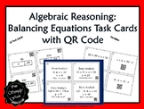 Algebraic Reasoning Task Cards with QR Code