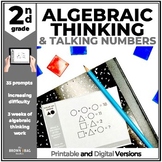 Algebraic Thinking: Solve My Shape, 2nd Grade Talking Numb