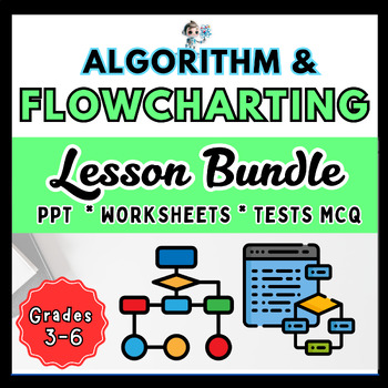Preview of Algorithm & Flowchart Unit | Computer Science Lesson Bundle