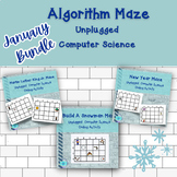 Algorithm Mazes January BUNDLE for Computer Science