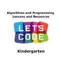 Algorithms and Programming Coding UNIT Kindergarten VDOE A