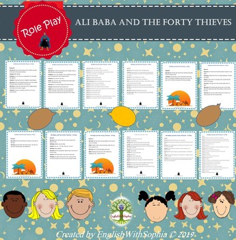 Preview of Ali Baba and the Forty Thieves Role Play / Drama