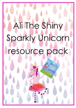 Ali The Shiny Sparkly Unicorn Resource Pack By Engaging Hearts And Minds Au