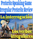 Alibi Game Irregular Preterite Speaking Spanish Review & P