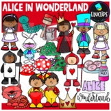 Alice In Wonderland Clip Art Set {Educlips Clipart}