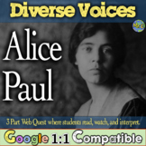 Alice Paul Web Quest Activity | The Diverse Voices Project