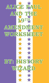 Alice Paul and the 19th Amendment Worksheet: Great Reading