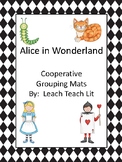 Alice in Wonderland Cooperative Grouping Mats