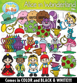 Alice in Wonderland Kids Clipart Set {Zip-A-Dee-Doo-Dah Designs}