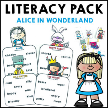 Preview of Alice in Wonderland Literacy Activities Fairy Tale