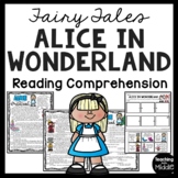 Alice in Wonderland Reading Comprehension and Sequencing W