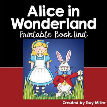 Preview of Alice’s Adventures in Wonderland Novel Study: vocabulary, comprehension, writing