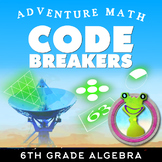 Solving Equations Code Breaking Activity 6th Grade