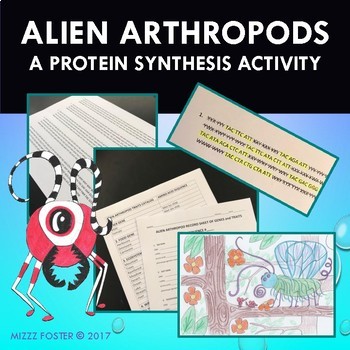 Preview of Alien Arthropod Protein Synthesis Activity; Transcription, Translation, Genetics