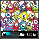Alien Clip Art - Monsters Clip Art - Space Clip Art