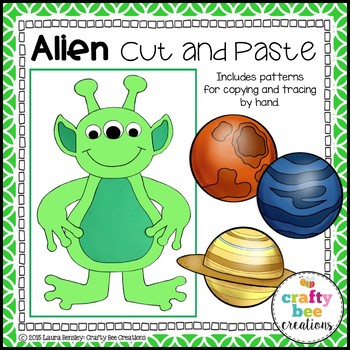 Preview of Alien Craft | Space Activities | Outer Space Theme Unit | Bulletin Board