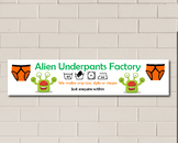 Alien Factory Banner