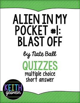 Alien In My Pocket Book 1 Blast Off 10 Quizzes By Keith Geswein