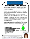 Alien Periodic Table - organizing what you know