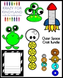 Alien, Rocket, Moon, Planets Craft Activities for Outer Sp