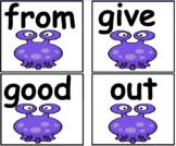Alien Snap Sight Word Game