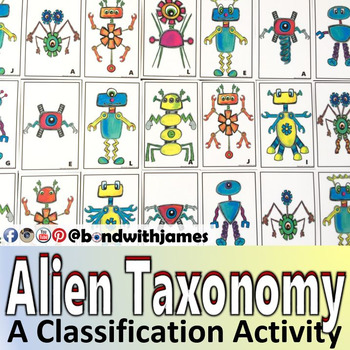 Preview of Alien Taxonomy - A Classification Card Sort Activity