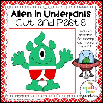 Preview of Alien Craft | Alien in Underpants | Space Activities | Outer Space Theme Unit