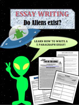 Preview of Aliens! Do they exist?  Reading and writing assignment.