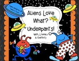 Aliens Love What?  Underpants! Literacy, Math and Craftivity