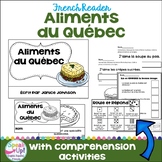 Aliments du Québec French Reader Printable & Boom Cards wi