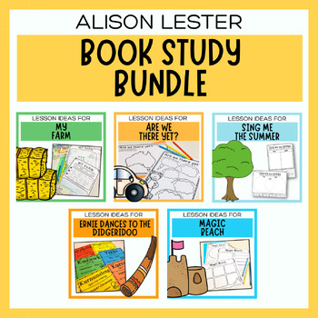 Preview of Alison Lester Book Companion Bundle