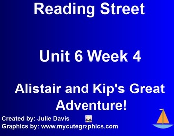 Preview of Alistair and Kip's Great Adventure SmartBoard Companion