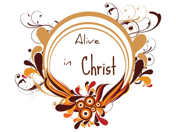 Preview of Alive in Christ 1 Printable Clip art