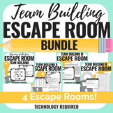 All 4 Team Building Escape Rooms - BUNDLE - ANY Content