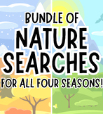 All 4 Seasons Nature Searches - Fall, Winter, Summer & Spr