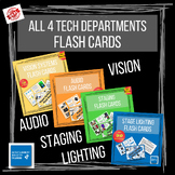 All 4 Tech departments Flash Cards